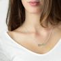 Name Necklace Infinity Style in Sterling Silver - Personalized & Custom Made Jewelry - Gift for Her…