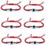 6 Pcs Evil Eye String Bracelets Set Turkish Religious Symbol Bracelet Protection Good Luck Amulet Bracelet Handmade Braided String Bracelets for Women Girls Jewelry 6 Pcs Evil Eye String Bracelets Set Turkish Religious Symbol Bracelet Protection Good Luck Amulet Bracelet Handmade Braided String Bracelets for Women Girls Jewelry