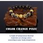 Feng Shui Pi Xiu Bracelet Lucky Charm Beads Wealth Wristband Adjustable Elastic Jewelry for Men Women