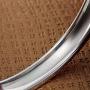 Merdia Womens S999 Sterling Silver Bangle Cuff Bracelet Polished Surface 27g for Gift