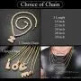 Custom Multiple Bling Bubble Letter Necklace 1-6Pcs 18K Gold Plated Statement Crystal Hip Hop Jewelry Personalized Lab Diamond Initials Pendant with Spiga Rope Chain or Tennis Chain 18-30 Inch, Send Gift Box