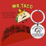 MAOFAED Funny Taco Gift Taco Lover Gift Tacos Keychain Mexican Food Jewelry Im Into FitnessS Fitness Taco in My Mouth
