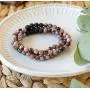 Subherban Modern Aromatherapy Jewelry - Lava Rock Anxiety Bracelets - Handmade Jewelry - Gifts for Women