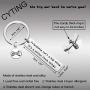 CYTING Friendship Keychain Friendship Isnt a Big Thing Its a Million Little Things Best Friend Keychain Friendship Jewelry for Friends Bestie