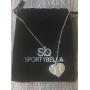 The Infinity Collection Softball Necklace- Softball Jewelry - I Love Softball Heart Pendent - Perfect Softball Player Gifts