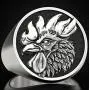 Phoenix Bird Ring for Men, Chicken Rooster Ring, Gold Plated Rings, Vintage Phoenix Signet Rings, Animal Ring Jewelry for Men Boys Phoenix Bird Ring for Men, Chicken Rooster Ring, Gold Plated Rings, Vintage Phoenix Signet Rings, Animal Ring Jewelry for Men Boys