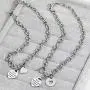 G-Ahora Mother and Daughter Necklace Set for 2 3 4 The Love Between Mother and Daughters is Forever Mothers Day Jewelry Gift for Mom from Daughter G-Ahora Mother and Daughter Necklace Set for 2 3 4 The Love Between Mother and Daughters is Forever Mothers Day Jewelry Gift for Mom from Daughter