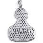 925 Sterling Silver Jesus Malverde Sinaloa Narco Saint Pendant