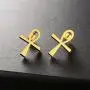 U7 Egyptian Jewelry Set Stainless Steel Ankh Cross or Queen Head Necklace Earrings Set for Women U7 Egyptian Jewelry Set Stainless Steel Ankh Cross or Queen Head Necklace Earrings Set for Women