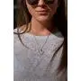Silver Pendant Love Necklace Follow Your Heart - Jewelry Gift for Girlfriend/Daughter/BFF - Valentines Day Edition