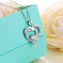 Inspirational Jewelry Sterling Silver She Believed She Could So She Did Love Heart Necklace