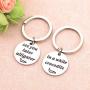 KUIYAI See You Later Alligator in a While Crocodile Keychain Set Farewell Gift Couple’s Jewelry