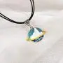 Winssi Cartoon Planet Necklace Astronomy Jewelry Outer Space Jewelry for Teen Girls and Boys