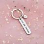 BAUNA Semicolon Keychain You are Enough Suicide Prevention Gift Mental Health Jewelry Depression Suicide Awareness Inspirational Gifts