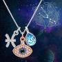 OLYSHE Necklace Zodiac Pendant