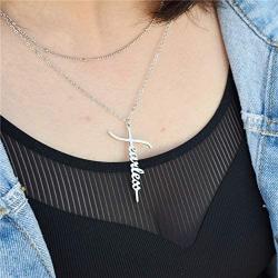 HUTINICE Faith Cross Necklace for Women, Silver Layered Choker Chain Cross Necklace Set, Sideways Hope Believe Inspired Pendant Family Religious Jewelry