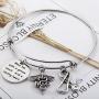 Gzrlyf NP Bracelet Nurse Practitioner Bracelet Bless Me With A Gentle Touch And A Caring Heart Charm Jewelry NP Graduation Gift