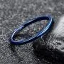 Cloyo 2mm Silver/Black/Blue Wedding Bands for Men Women Classic Domed Tungsten Ring Stackable Promise Band Comfort Fit Size 6-12 Cloyo 2mm Silver/Black/Blue Wedding Bands for Men Women Classic Domed Tungsten Ring Stackable Promise Band Comfort Fit Size 6-12