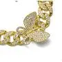 kelistom 18K/White Gold Plated Spinning Butterfly Anklet for Women Teen Girls Men, 12MM Iced Out Rhinestones Filled Chain Punk Hip-hop Ankle Bracelet, 9/10 inches kelistom 18K/White Gold Plated Spinning Butterfly Anklet for Women Teen Girls Men, 12MM Iced Out Rhinestones Filled Chain Punk Hip-hop Ankle Bracelet, 9/10 inches