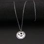 MIAOGIFT Soccer Athletes Stainless Steel Sports Pendant Necklace for Teens Girl Boys Men Inspirational Jewelry Verse Quote GIF Believe in Yourself You Will Be Unstoppable Charm