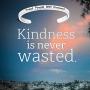 BLEOUK Inspiration Gift Encouragement Thinking Engraved Cuff Bracelets Gift for Women Girl Treat People with Kindness Bracelets