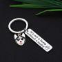 CYTING Dog Lover Gift Its Not A Home Without A Boston Terrier/Labrador/Pug/Pit Bull/Husky Keychain Pet Jewelry Gifts for Dog Owner/Mom/Dad Gift