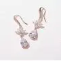 SWEETV Teardrop Wedding Earrings for Brides Birdesmaids, Crystal Cubic Zirconia Bridal Dangle Earrings for Women Prom Wedding Jewelry SWEETV Teardrop Wedding Earrings for Brides Birdesmaids, Crystal Cubic Zirconia Bridal Dangle Earrings for Women Prom Wedding Jewelry