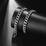 Cuban Chain Link Necklace Mens Women 6mm/9mm Wide 316L Stainless Steel Necklaces Curb Link Chains 18k Gold/Black Gun Plated Hip hop Street Jewelry Cuban Chain Link Necklace Mens Women 6mm/9mm Wide 316L Stainless Steel Necklaces Curb Link Chains 18k Gold/Black Gun Plated Hip hop Street Jewelry