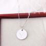 Cerylle 925 Sterling Silver Small Initial 26 Alphabet Charm Pendants for Necklace Bracelet Making, Design Round Disc Engraved Letter Personalized Pendants for Gifts for Women