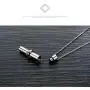 Forever Together Angel Wings Urn Necklace for Ashes Women Stainless Steel Cylinder Pendant Memorial Keepsake Cremation Jewelry Forever Together Angel Wings Urn Necklace for Ashes Women Stainless Steel Cylinder Pendant Memorial Keepsake Cremation Jewelry
