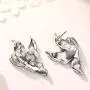 Neoglory Jewelry Blue Butterfly Platinum Plated Fashion Stud Drop Dangle Earrings Women Neoglory Jewelry Blue Butterfly Platinum Plated Fashion Stud Drop Dangle Earrings Women