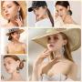 Florideco 12 Pairs Bohemian Vintage Drop Earrings Retro Boho Dangle Earrings for Women Waterdrop Petal Leaf Earrings Set