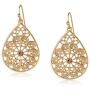 1928 Jewelry ''Basic Classics'' Filigree Pearshape Drop Earrings