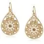 1928 Jewelry ''Basic Classics'' Filigree Pearshape Drop Earrings 1928 Jewelry ''Basic Classics'' Filigree Pearshape Drop Earrings