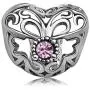 JMQJewelry Signature Heart Birthday Birthstone Jan-Dec Charms for Bracelets Mom Wife Sister Gifts