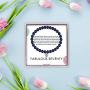 SOLINFOR 70th Birthday Gifts for Women - Lapis Lazuli Beads Bracelet - 70 Years Old Jewelry Gift Idea for Her