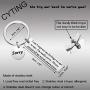 CYTING Apology Keychain Gift Im Sorry Gift Forgive Me Gift Sorry Jewelry Gift for Family Best Friends