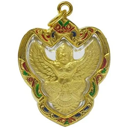 Thai Power Jewelry Garuda Amulets Magic Eagle Garuda Phaya Krut Amulet Talisman Power Successfull Pendants