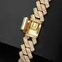 YIMERAIRE Lab Simulated Diamond Cuban Link Chain Choker for Women| 18K Gold White Gold Plated 6MM/8MM/12MM/14MM/15MM Miami Link Chain for Men, Full CZ Prong Set Link Necklace Iced Out, with Gift Box YIMERAIRE Lab Simulated Diamond Cuban Link Chain Choker for Women| 18K Gold White Gold Plated 6MM/8MM/12MM/14MM/15MM Miami Link Chain for Men, Full CZ Prong Set Link Necklace Iced Out, with Gift Box