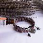 Tree of Life Bracelet - Lava Stone Essential Oil Gemstone Beaded Yoga Meditation Regalite Stone Beach Charm Bracelet Set
