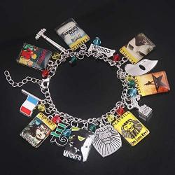 Comelyjewel Broadway Musicals Charm Bracelet Quality Cosplay Jewelry Broadway Musical Series