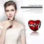 925 Sterling Silver Charms for Charms Bracelet Heartbeat Lucky Charms Red Enamel Love in My Heart… 925 Sterling Silver Charms for Charms Bracelet Heartbeat Lucky Charms Red Enamel Love in My Heart…