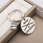 CENWA Drummer Gift Drummer Keychain Weapons of Mass Percussion Drum Kit Gifts Musician Keychain Percussion Jewelry Drum Player Band Gifts