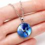 Hicus Blue Necklace Gifts Pendant Presents for Girls Boys
