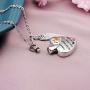 Cat Eye Jewels Memorial Ash Holder Urn Necklace Stainless Steel Heart Angel Wing Cremation Keepsake with Funnel Kit Necklace for Ashes for Men Women