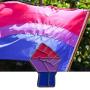 CENWA LGBTQ Gay Pride Bisexual Power Fist Enamel Pin Bi Pride Jewelry Enamel Pin LGBT Brooch