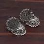 Royal Bling Tribal Muse Collection Oxidized Silver Tone Indian Jhumka Jhumki Earrings Jewelry for Women Royal Bling Tribal Muse Collection Oxidized Silver Tone Indian Jhumka Jhumki Earrings Jewelry for Women