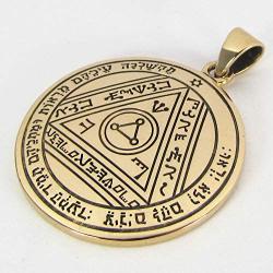 Bronze Sixth Pentacle of the Sun Talisman for Subterfuge
