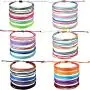 30 Pieces Friendship Bracelets Wave Handmade Braided Bracelet Waterproof Wax Coated Rope Bracelet Surfer Adjustable Bohemian Wrist Cord for Women Men Handcrafted Jewelry Party Accessories 30 Pieces Friendship Bracelets Wave Handmade Braided Bracelet Waterproof Wax Coated Rope Bracelet Surfer Adjustable Bohemian Wrist Cord for Women Men Handcrafted Jewelry Party Accessories