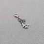 AKTAP Cheerleader Gift Cheer Zipper Pull with Lobster Clasp Cheer Coaches Gift Cheer Jewelry for Cheerleaders Cheer Teams